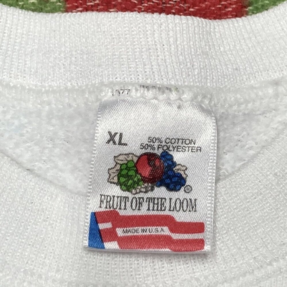 Vintage where’s Waldo crewneck sweatshirt 1991 licensed cartoon promo XL - Picture 7 of 8